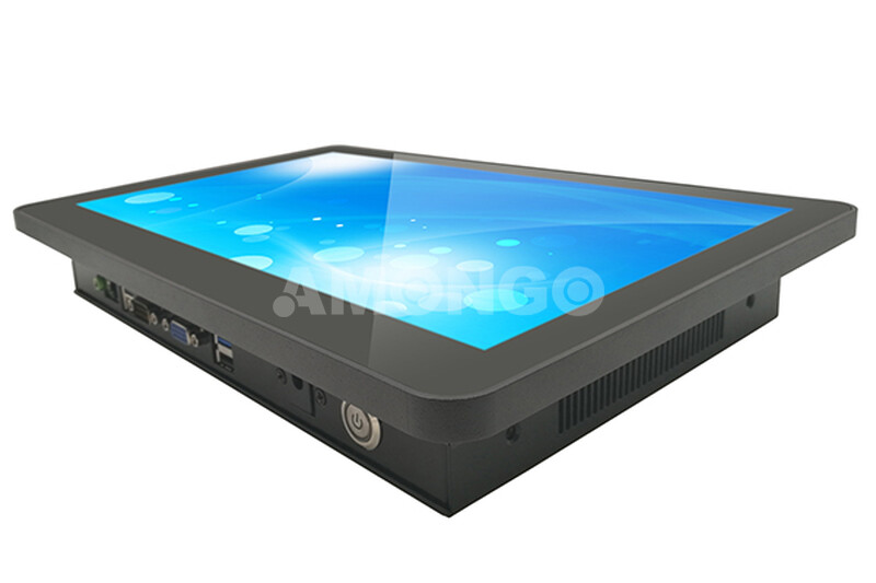 13.3 Inch Zero Bezel PCAP Touch Panel Industrial PC