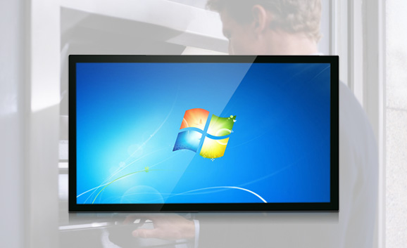 Monitores LCD de tamanho Grande do formato