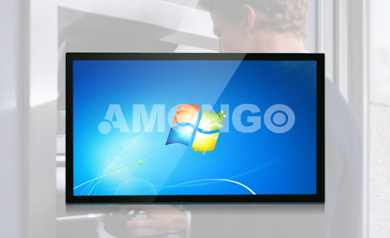 Monitores LCD de tela sensível ao toque de tamanhos de grande formato