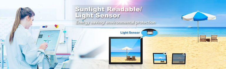 Monitor LCD de Luz solar