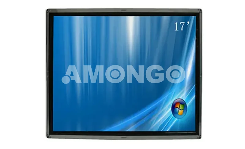 Monitor LCD de quadro aberto de 17 polegadas