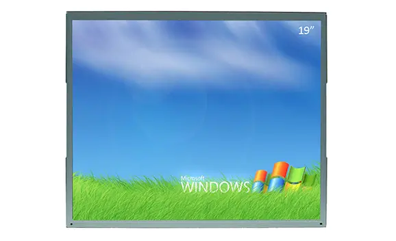 Monitor LCD de quadro aberto de 19 polegadas