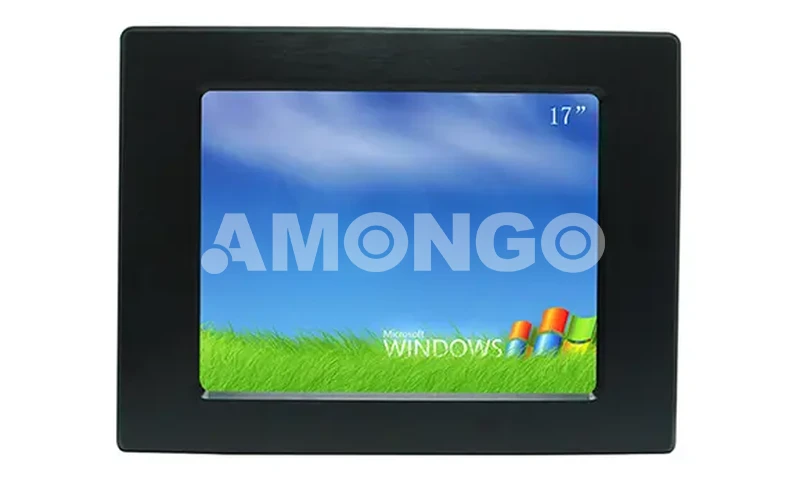 Monitor LCD de montagem em painel de 17 polegadas