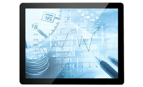 Monitor LCD com Touch PCAP de 15 Polegadas