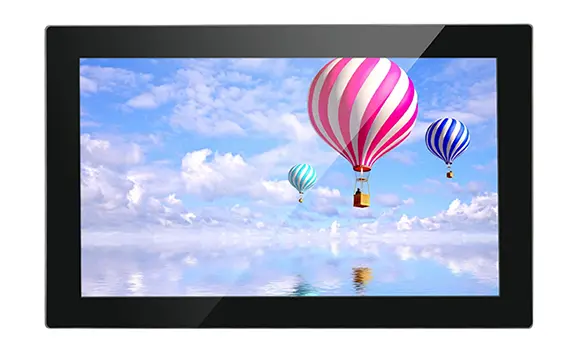 Monitor LCD brilhante alto legível de luz solar de 15,6 polegadas