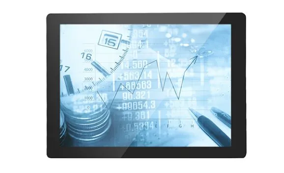 Monitor LCD de faixa de temperatura ampla de 17 polegadas