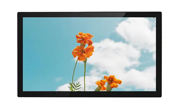 Monitor LCD brilhante de 21,5 polegadas