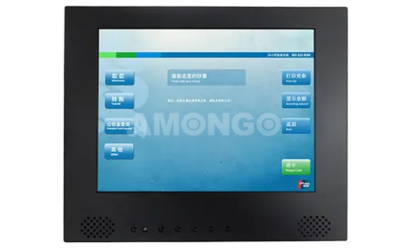Monitor LCD com Tela Sensível ao Toque de 9,7 Polegadas