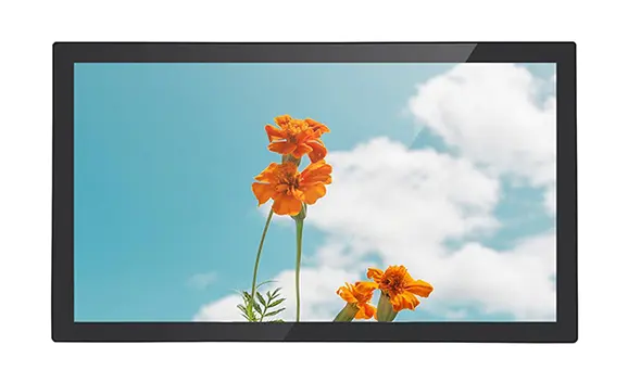 Monitor LCD de tela de toque de 24 polegadas