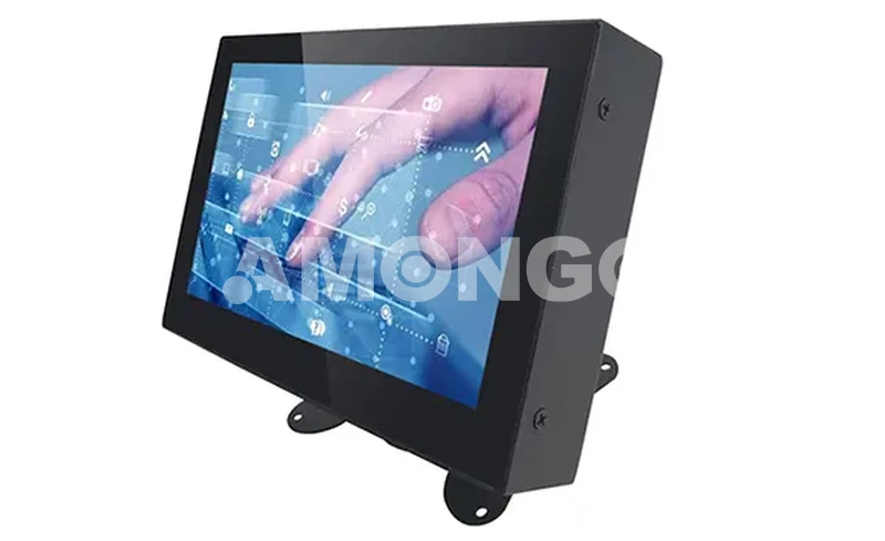 Monitor LCD de montagem traseira de 7 polegadas
