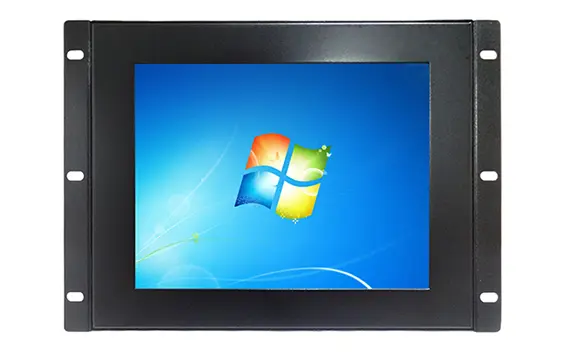 Monitores LCD de montagem em rack de 8,4 polegadas