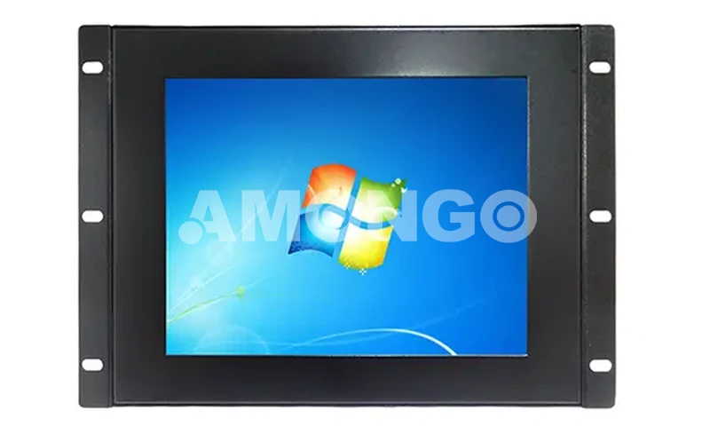 Monitores LCD de montagem em rack de 8,4 polegadas