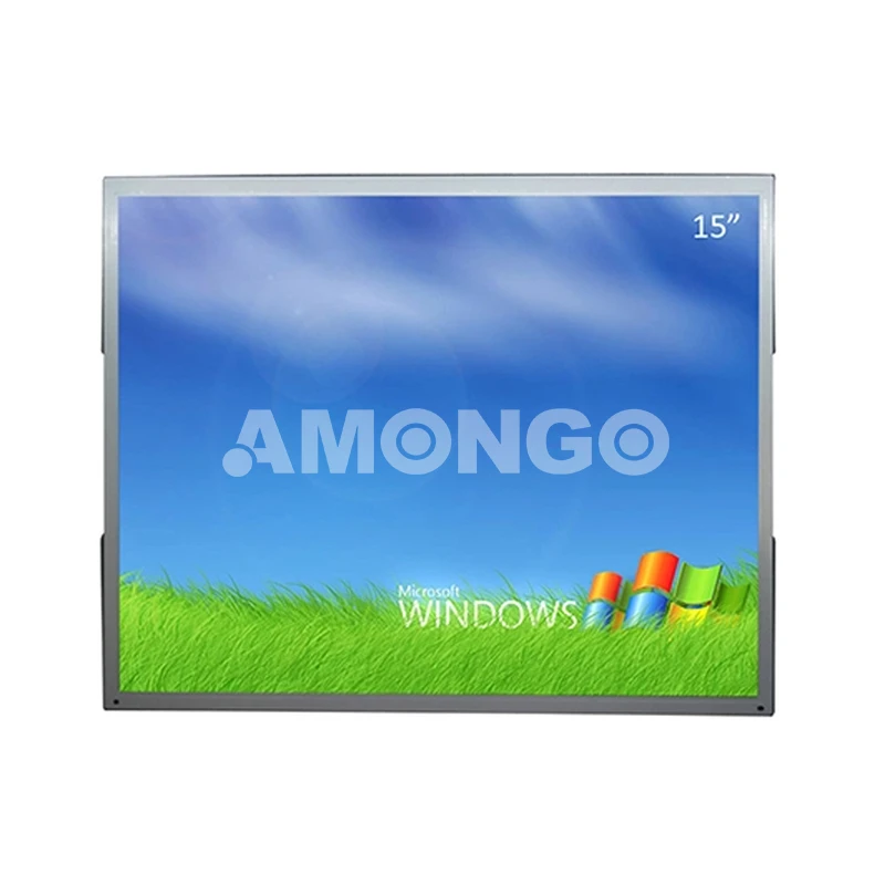 Monitor lcd de quadro aberto de 15 polegadas 4